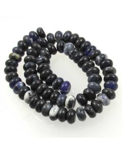 Sodalite 6x10mm Rondelle Beads