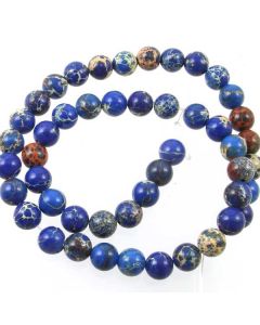 Impression Jasper (Dyed Royal Blue) 8mm