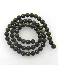 Russian Serpentine 6mm Round Beads