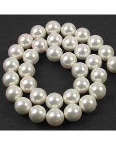 Shell Pearl White 12mm