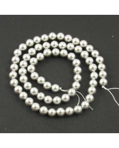 Shell Pearl Light Grey 6mm