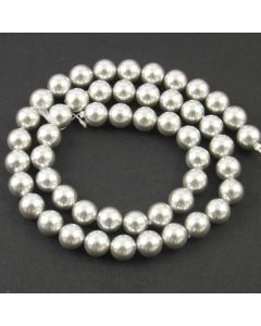 Shell Pearl Light Grey 8mm