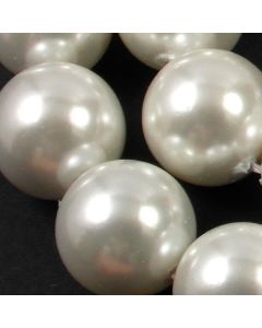 Shell Pearl White 16mm