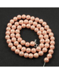 Shell Pearl Rose Pink 6mm