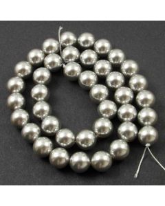 Shell Pearl Silver Grey 10mm