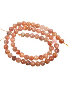 Sunstone 6mm Round Beads