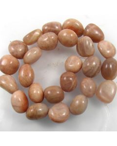 Sunstone 12-18mm Nugget Beads