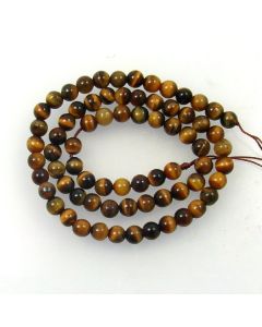 Tigereye 6mm Round Beads