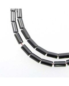 Hematite 4x8mm Tube Beads