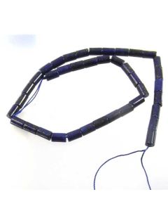 Lapis Lazuli 6x10mm Tube Beads