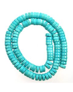 Turquoise (Reconstituted) 3x8mm Slice  Beads