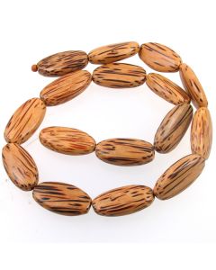 Palmwood Oval Beads