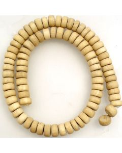 Natural White Wood Beads