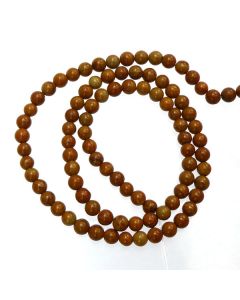 Wood Grain Jasper 4mm beads