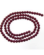 Shell Pearl Burgundy Wine 4mm
