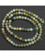 Chinese Amazonite (Multi-colour) 4mm Round Beads