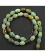 Chinese Amazonite (Multi-colour) 8x12mm Rice Beads