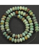 Chinese Amazonite (Multi-colour) 5x8mm Rondelle Beads
