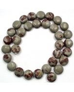 Chohua Jasper 12mm Coin Beads