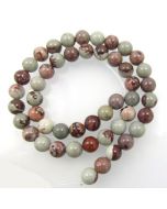 Coffee Bean Jasper 8mm Round Beads