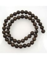 Coffee Jasper 8mm Round Beads