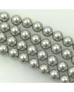 Swarovski® Crystal Pearls 4mm Light Grey - Pack of Ten