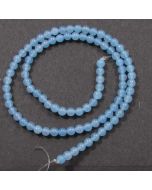 Malay Jade Blue 4mm Beads