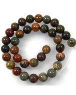 Creek Jasper 12mm Round Beads