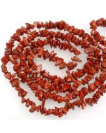 Red Jasper 5x8mm Chip Beads