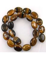 Tigereye 13x18mm Oval Beads