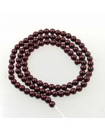 Shell Pearl Burgundy Wine 4mm